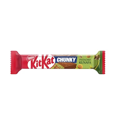 Nestle Kitkat Chunky Pistachio Kunafa Chocolate 41g