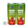 Youthful Living Protein Water With Real Fruit Juice &amp; Hydrolysed Collagen, Strawberry &amp; Lime Flavoured Drinks 300ml x2 Pieces