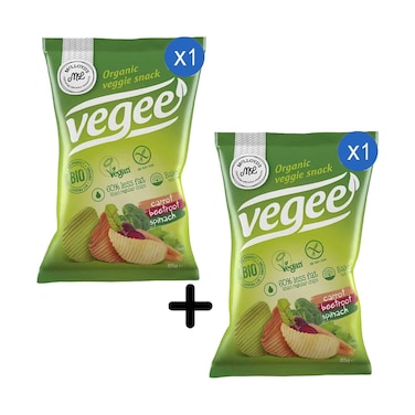 Mclloyd's Organic Veggie Snack Vegee 85g + 1 Piece