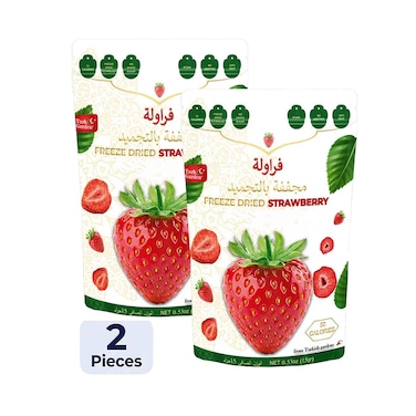 Turk Garden Freeze Dried Strawberry 15g x2 Pieces