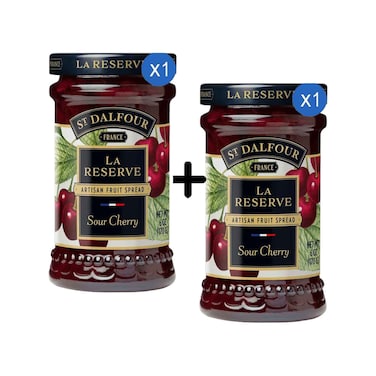 St.Dalfour Sour Cherry Jam 170g + 1 Piece