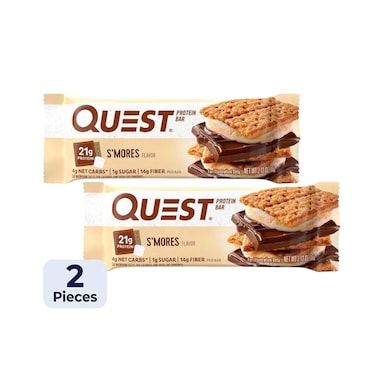 Quest S'mores Protein Bar 60g x2 Pieces
