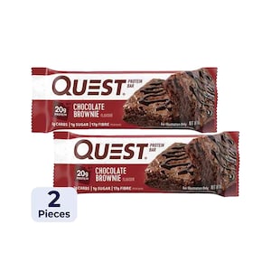 Quest Chocolate Brownie Protein Bar 60g x2 Pieces