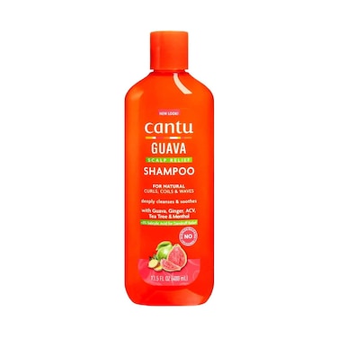Cantu Scalp Refief Shampoo With Guava, Ginger, Tea Tree &amp; Menthol 400ml