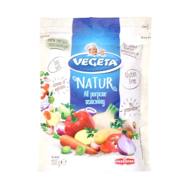 Vegeta Natur All Purpose Seasoning Mix 150g 100% Natural Ingredients, Gluten Free
