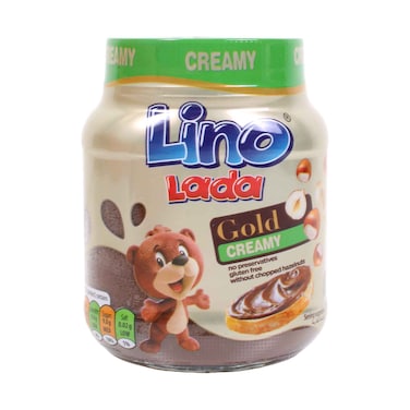 Lino Lada Gold Creamy Hazelnut Cocoa Spread 350g (Gluten Free, No Preservatives)