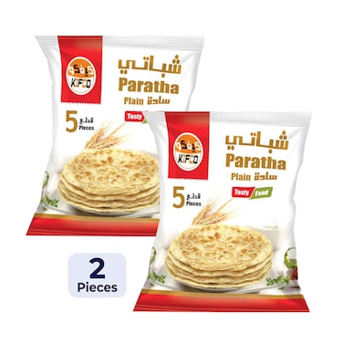 Kifco Frozen Plain Paratha 400g x2 Pieces