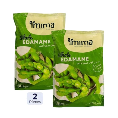 Mima Frozen Gardens Whole Edamame 454g x2 Pieces