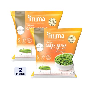 Mima Frozen Cut Green Beans 400g x2 Pieces