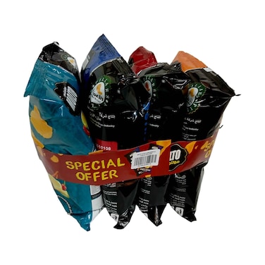 Molto Potato Chips 70gx4 Pieces  Assorted