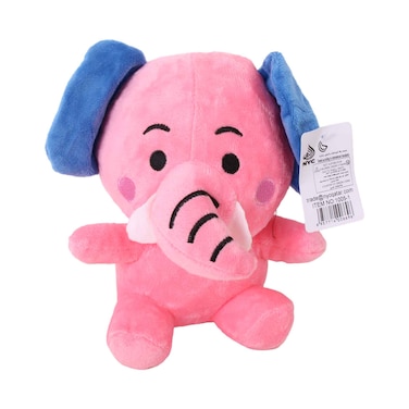 لعبة فيل محشوة بألوان متنوعة من مدينة نيويورك