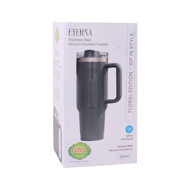 Gitco Eterna Stainless Steel Vacuum Insulated Tumbler 1200ml