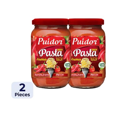 Puidor Pasta Sauce Arrabbiata 360g x2 Pieces