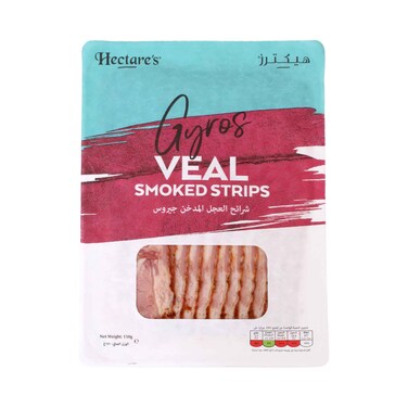 شرائح لحم العجل المدخنة من هيكترز جيروس 150 غرام