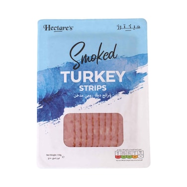 شرائح ديك رومي مدخن من هيكترز 150 غرام