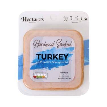 ديك رومي مدخن بخشب صلب من هيكترز 150 غرام