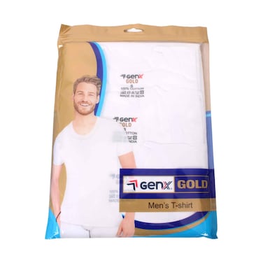 GenX Gold Mens Inner Tshirt 3 Pieces Set S-XXL
