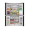 Hisense RQ5G728NAB Four Door Refrigerator 728 Litre Black
