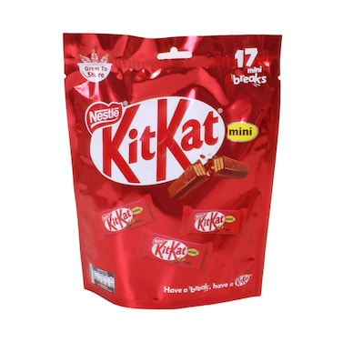 Nestle Mini KitKat Bag 13.5gx17 Pieces