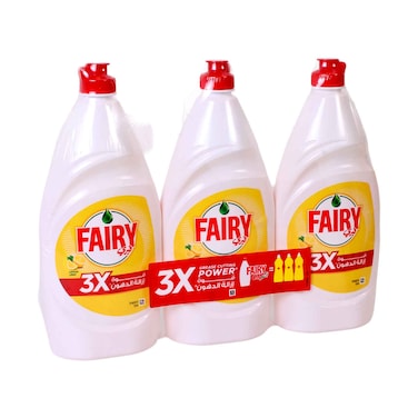 Fairy Max Plus Dishwashing Liquid 600mlx3 Pieces