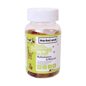 Herbaland Classic Gummies For Kids Multivitamins And Minerals Non Gmo 60 Gummies