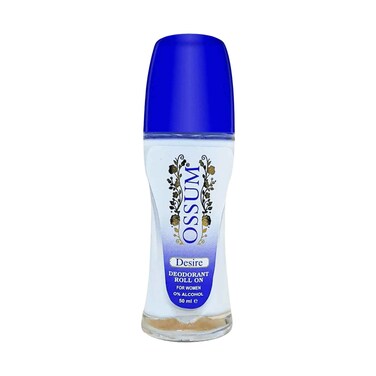 Ossum Desire Deodorant Roll On For Women 0% Alcohol 50ml