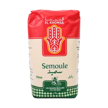 El Khomsa Fine Semolina 1kg
