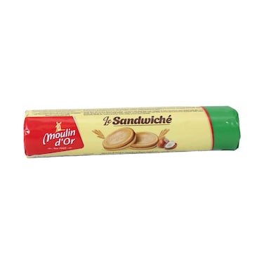 Moulin d'Or Hazelnut Cream Biscuits 120g