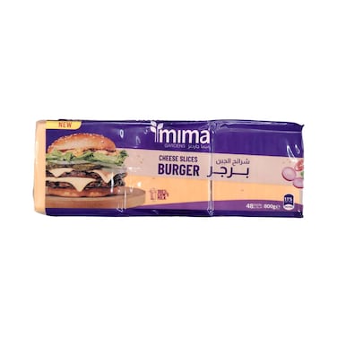 Imima Gardens Cheese Slices Burger 48 Slices 800g