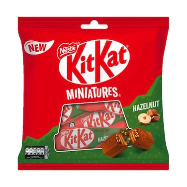 Nestle Kitkat Miniatures Hazelnut Chocolate Wafer 96.3g