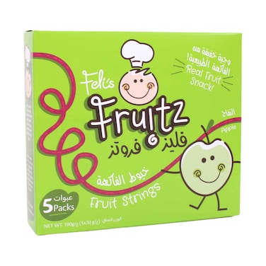 Felis Fruitz Strings Apple Fruit Snacks 100g