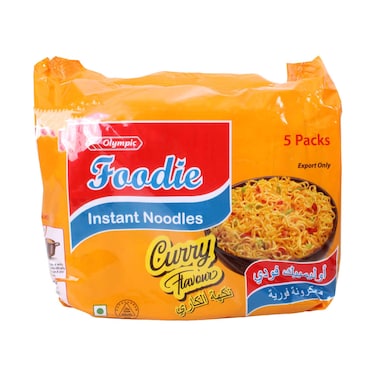 Olympic Foodie Instant Noodles Curry Flavor 62g x 5 Pieces