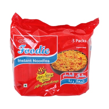 Olympic Foodie Instant Noodles Hot &amp; Spicy 62g x 5 Pieces