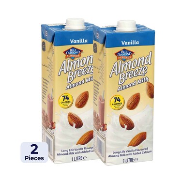 Blue Diamond Almond Vanilla Milk 1L x2 Pieces