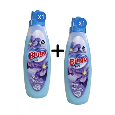 بينغو سوفت بلو مورنينج 1 لتر + قطعة واحدة