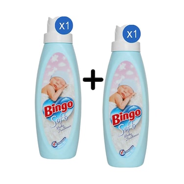 مُنعم بينجو للأطفال برائحة منعشة 1 لتر + قطعة واحدة