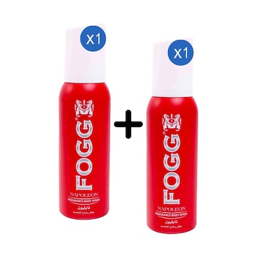 Fogg Body Spray Fragrance Napoleon 120ml + 1 Pieces