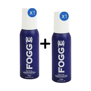 Fogg Body Spray Fragrance Royal 120m + 1 Piece
