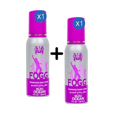 Fogg Body Spray Bleu Ocean 120ml + 1 Piece