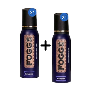 Fogg Body Spray Extreme Fragrance 120ml + 1 Piece