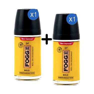 FOGG DEO ROLL ON BOLD WOMEN 50MLX2