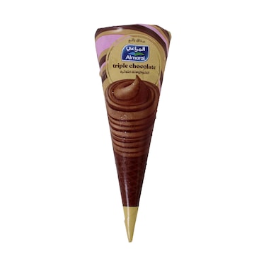 Almarai Triple Chocolate Ice Cream Cone 120ml