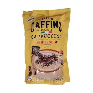 Delizio Cappuccino No Added Sugar 13gx10 Sachets