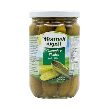 Al Mouneh Cucumber Pickles 1000ml