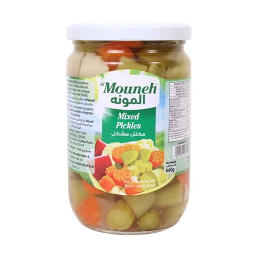 Al Mouneh Mixed Pickles 660g