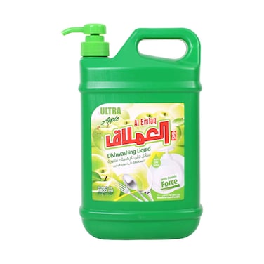 سائل غسيل الأطباق بنكهة التفاح من الإملاك 1.8 لتر