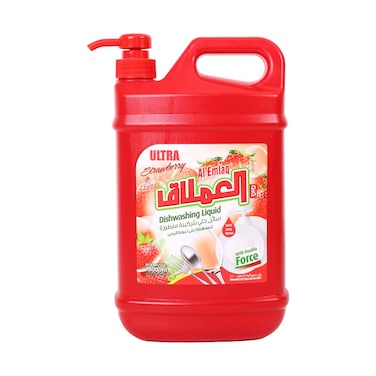 سائل غسيل الأطباق بالفراولة من الإملاك 1.8 لتر