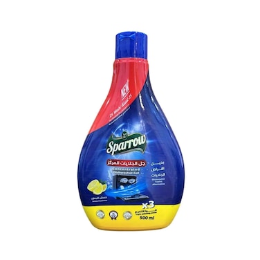Sparrow Lemon Dishwashing Gel 500ml