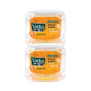 Dabur Vatika Hair Gel Extra Strong Hold 250mlx2 Pieces