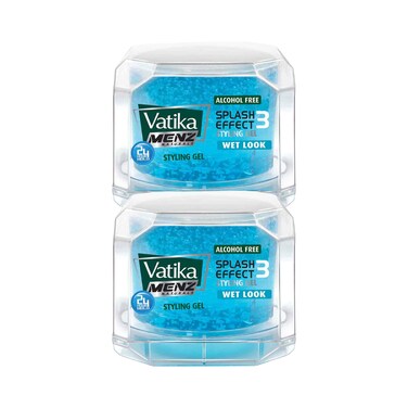 Dabur Vatika Hair Gel Wet Look 250mlx2 Pieces